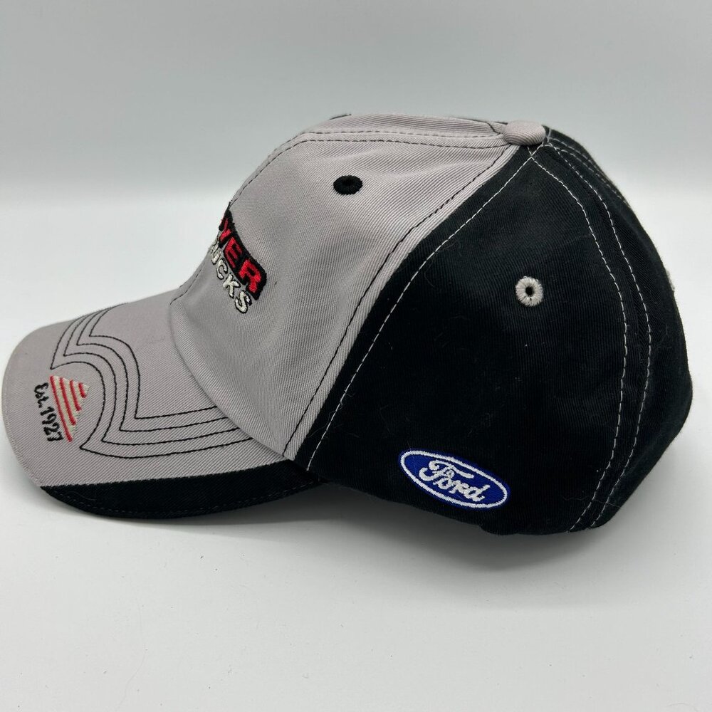 Boyer Trucks Gray & Black Baseball Cap Ford Western Star Sterling Cotton - Picture 2 of 8